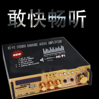 12V220V loudspeaker with microphone, Bluetooth amplifier board, subwoofer amplifier, home amplifier car amplifier