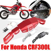 For Honda CRF300L CRF300 CRF 300 L CRF 300L Motorcycle Exhaust Pipe Guard Heat Shield Protective Cover Anti-Scalding Accessories