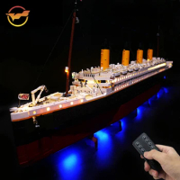 LED Kit For Lego 10294 Titanic The Famous Ship Building Blocks Accessories Toy Lamp Set (Only Lighting ,Without Blocks Model)