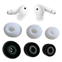 6pcs Anti-Slip Silicone Earbuds Cover Dustproof L/M/S Replacement Eartips Ear Tips Protector for HUAWEI FreeBuds 5i