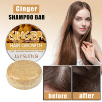 60g Shampoo for Hair Growth Natural Hair Shampoos Ginger Shampoo Hair Loss