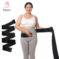 Postpartum Belly Band Women Slimming Tummy Compression Wrap Belt Adjustable Bandage Elastic Waist Trainer Trimmer