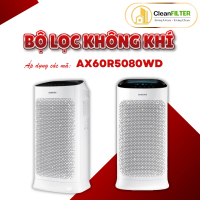 Màng lọc không khí CleanFilter thay thế AX60R5080WD – màng lọc kết hợp HEPA và Than hoạt tính
