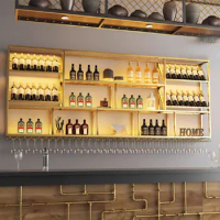 Display Woman Wine Holder Minimalist Man Living Room Wall Wine Rack Bottle Modern Shelf Botelleros De Vino Bar Furniture