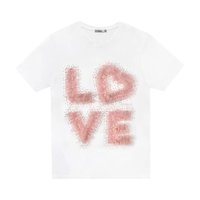 เสื้อยืด รุ่น PINK PUFFY LOVE T-SHIRT สีชมพู