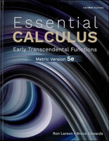 Essential Calculus: Early Transcendental Functions 5/e (Metric Version) 5/e Larson/Edwards  Cengage