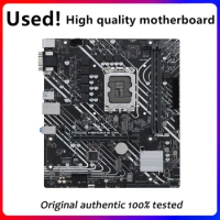 Used For Asus PRIME H610M-E D4 Original Desktop For Intel H610 DDR4 Motherboard LGA 1700 Support 12400F 12400 i3 12100F