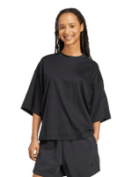 เสื้อยืดผู้หญิง ทรงหลวม All SZN Soft Lux รุ่น JM3800 สีดำ