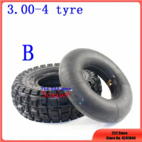 High-quality 3.00-4 tires 260x85 10''x3'' Scooter tyre inner tube kit fits electric kid gas scooter wheelChair ATV and Go Kart