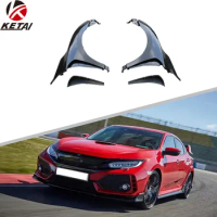 Car Bumper Accessories Type-R Style Steel Fender for HONDA CIVIC 2016-2022