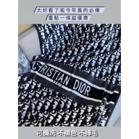 迪奧Dior金貂絨多功能毛毯 專櫃禮盒 毛毯 車用毯