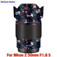 Z 50mm F1.8 S Anti-Scratch Lens Sticker Protective Film Body Protector Skin For Nikon Z 50mm F1.8 S Z50 50 1.8 F/1.8 F1.8S