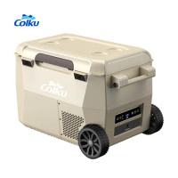 Mini Car Fridge freezer combination camping outdoor fishing portable refrigerator camper trailer rv fridge 12V