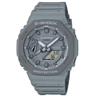 G-SHOCK 雙顯 男錶 矽膠錶帶 防水200米 礦物玻璃(GA-2110ET-8A)