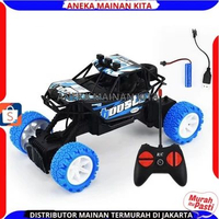 LC - RC Monster Cross Country Mobil Remote Control Offroad Car Mainan Anak RC MONSTER CAS BIRU