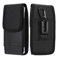 Leather Phone Case Waist Pouch For Vivo X100 Pro Plus Waist Wallet Belt Card Bag For VIVO X90 Pro Plus X Note X80 Lite X70 X60s