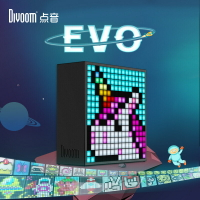 ⭐台灣現貨🔥Divoom 點音 TIMEBOX-EVO 迷你像素無線藍牙音箱 LED顯示 留聲機
