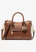 Michael Kors Michael Kors Carine Extra-Small Pebbled Leather Satchel Luggage