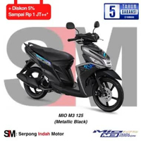 SIM-Sepeda Motor Yamaha MIO M3 125 Mio M3-Metallic Black