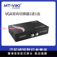 邁拓維矩VGA2口切換器二進一出VGA高清視頻共享器