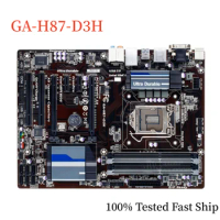 For GIGABYTE GA-H87-D3H Motherboard 32GB LGA 1150 DDR3 ATX Mainboard 100% Tested Fast Ship