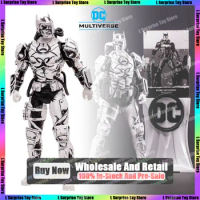 [In Stock] Mcfarlane Toys DC Multiverse Hazmat Suit Batman Sketch Edition Bat Man Anime Action Figure Statue Figurine Gifts Toy
