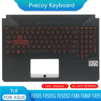 New For ASUS TUF FX505 FX505G FX505D FX86 FX86F FX95 Laptop Palmrest Case Keyboard US English Version Upper Cover