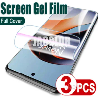 3PCS Gel Film For OnePlus Ace 2 2V Racing Pro Hydrogel Front Screen Protector For One Plus Ace2 V Ace2v AcePro Not Safety Glass