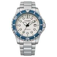 Citizen 星辰錶 Mechanical系列 時尚機械腕錶 水泥白 NJ0171-81A 錶徑43MM｜樂天全館特惠中★指定刷卡回饋10%