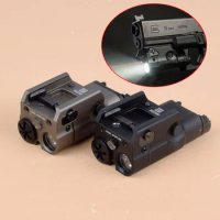 Tactical SF XC2 Weapon Pistol Gun Light With Red Laser Pointer Sight For Glock 17 19 18c Hunting Airsoft Handgun Lanterna