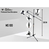 TIANG STAND MIC BLACKSPIDER + HOLDER HP