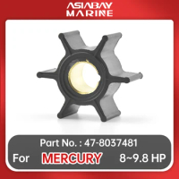 47-8037481 Water Pump Impeller For 478037481 Mercury Outboard Motor Engine 8hp 9.8hp Boat Parts Hangkai 9.8hp Sierra 18-8920
