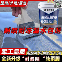 【全球優品滙】軍工聚脲屋頂防水塗料平房裂縫外牆房頂瀝青堵漏聚氨酯防水材料