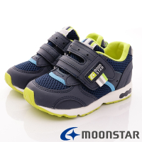 日本月星Moonstar童鞋-四大機能3E系列2146藍(16-21cm中小童段)櫻桃家