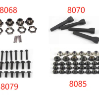 Rc Car Accessories 1/8 ZD Racing 8068 Hex wheel hub 8070 Shock absorbent dust jacket 8079 button head screw 8085 Hex nuts
