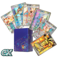 60/100Pcs English Pokemon cards New EX Vmax Vstar anime collection Trading card pokemon toy for kids