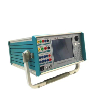 China made electrical tester three phase protective relay test kit