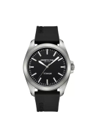 Kenneth Cole New York Kenneth Cole New York Black Dial With Black Silicone Strap Unisex Watch KCWGM2238803