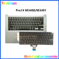 Laptop/Notebook US/UK/RU Backlight Keyboard Case/Cover/Shell For Asus Vivobook Pro14 M3400 M3400QA M3401 M3401QC X3400P FL8850I