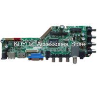 free shipping good test for CV3393BL-D 49J19461409BA1566 LCD smart TV three-in-one power board main board