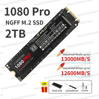 2023 990 Pro NVMe M2 SSD 2280 1TB 4TB HDD ổ cứng M.2 SSD đĩa cứng M2 2280 SATA 1080 Pro NGFF ổ cứng