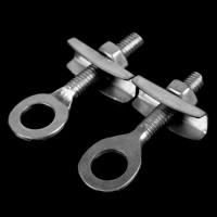 2PCS Fixed Gear Bicycle Chain Adjust Bolt Commuting Bike Chain Tensioner Pull Tight Screw Bolts