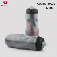Bolany Bike Water Bottle 600ml Mountain Cycling Water Bottle PP5 Heat-And Ice-protected Bottle Outdoor Sports Cup