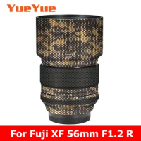XF 56 1.2 Decal Skin Vinyl Wrap Film Lens Body Protective Sticker Protector Coat For Fuji Fujifilm XF 56mm F1.2 R XF56 XF56MM