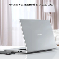 Laptop Case for HuaWei MateBook D 14 2023 Protective Shell Anti-fall Cover for MateBook D14 2022 Model NbM-WFQ9 NbD-WDH9 Case