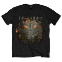 Disturbed Fire Behind T-Shirt Black New