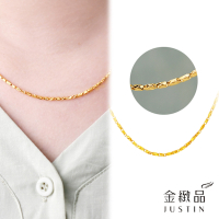 金緻品 黃金項鍊 小魔方鍊 1.54錢 5G工藝