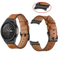 Leather Band For Samsung Galaxy Watch 4/6 Classic 46mm 42mm 44mm 40mm Smartwatch No Gaps Bracelet Correa Galaxy Watch 5/4 Strap
