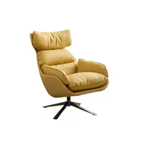 Swivel Chair Sofa Single Sofa Chair Living Room Balcony Fashion Simple Italian Light Luxury Single Chair Leisure Lazy Sofa