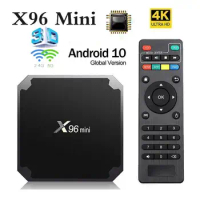 X96 Mini TV box Android 10 5G WiFi Quad Core 2GB 64GB Support HD 4K 3D Video Smart TV BOX Iptv